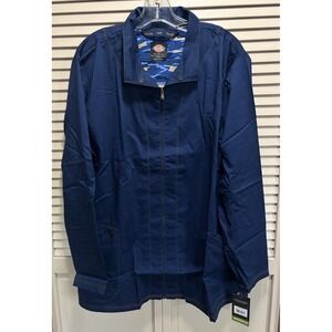 Dickies Essence Zip Up Scrub Jacket NWT Womens Size 3XL Soft Cool Stretch